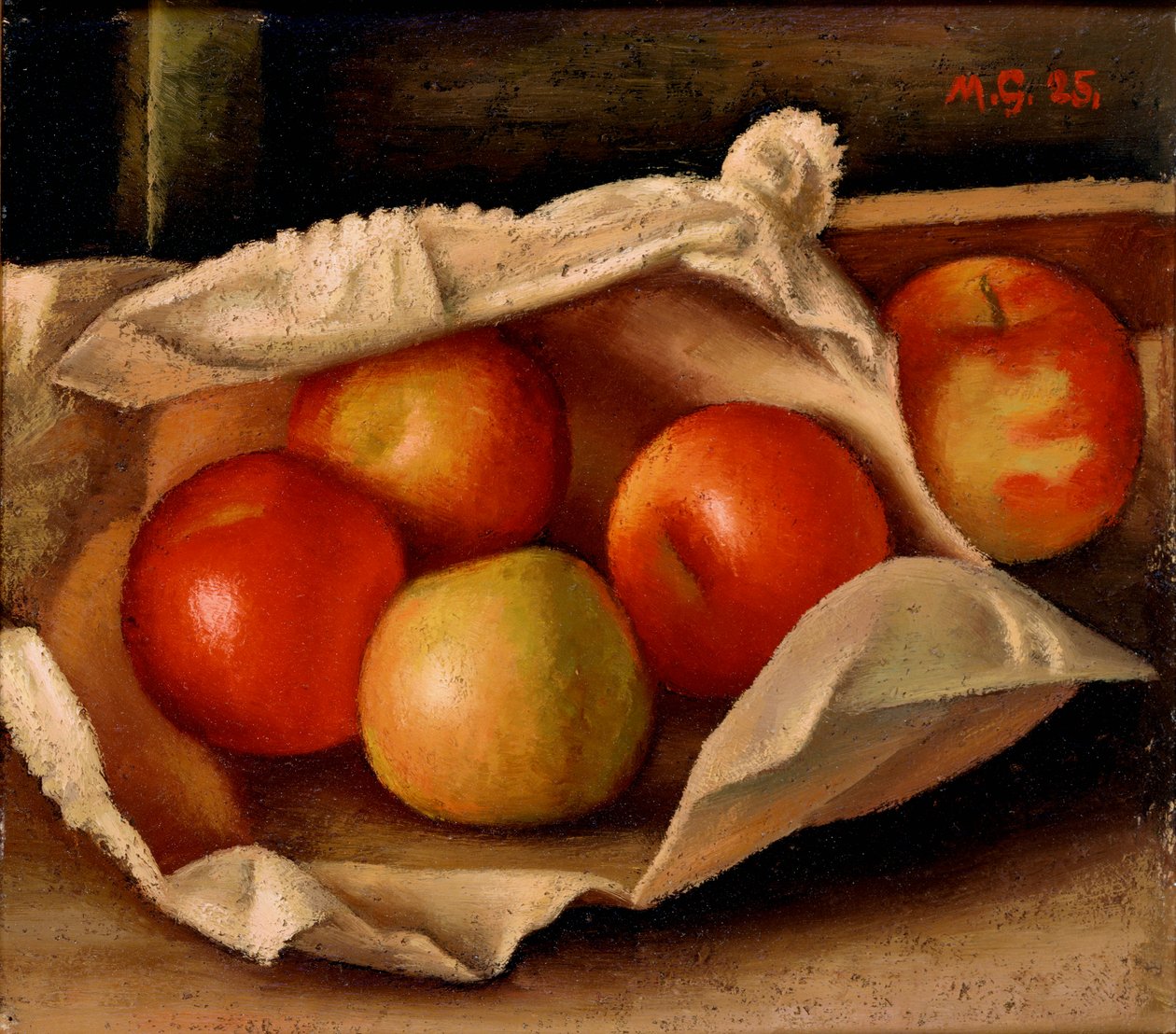 Omenat pussissa, 1925 tekijältä Mark Gertler