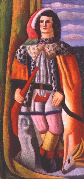 Suuri seisova figuuri tekijältä Mark Gertler
