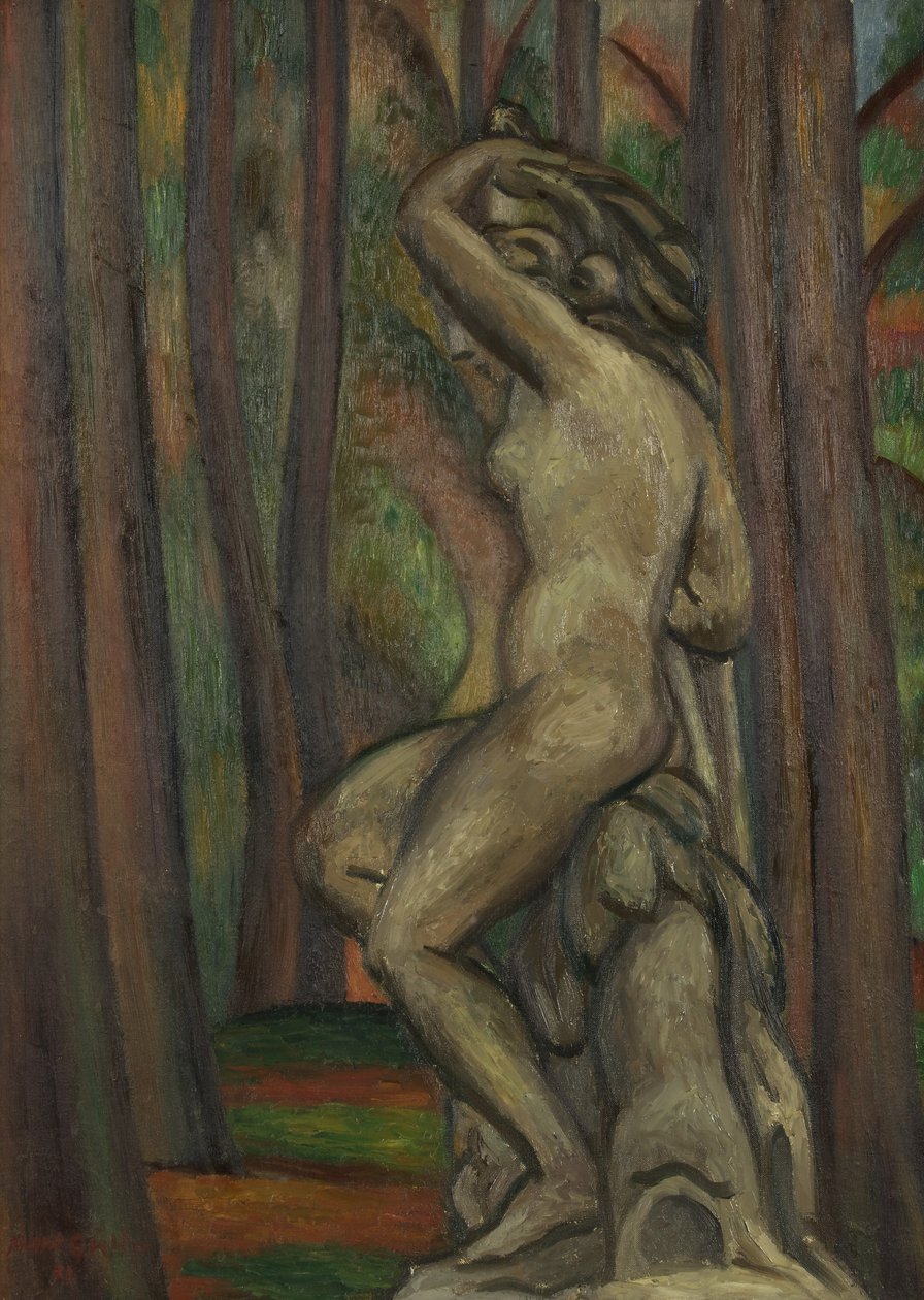 Patsas puistossa tekijältä Mark Gertler
