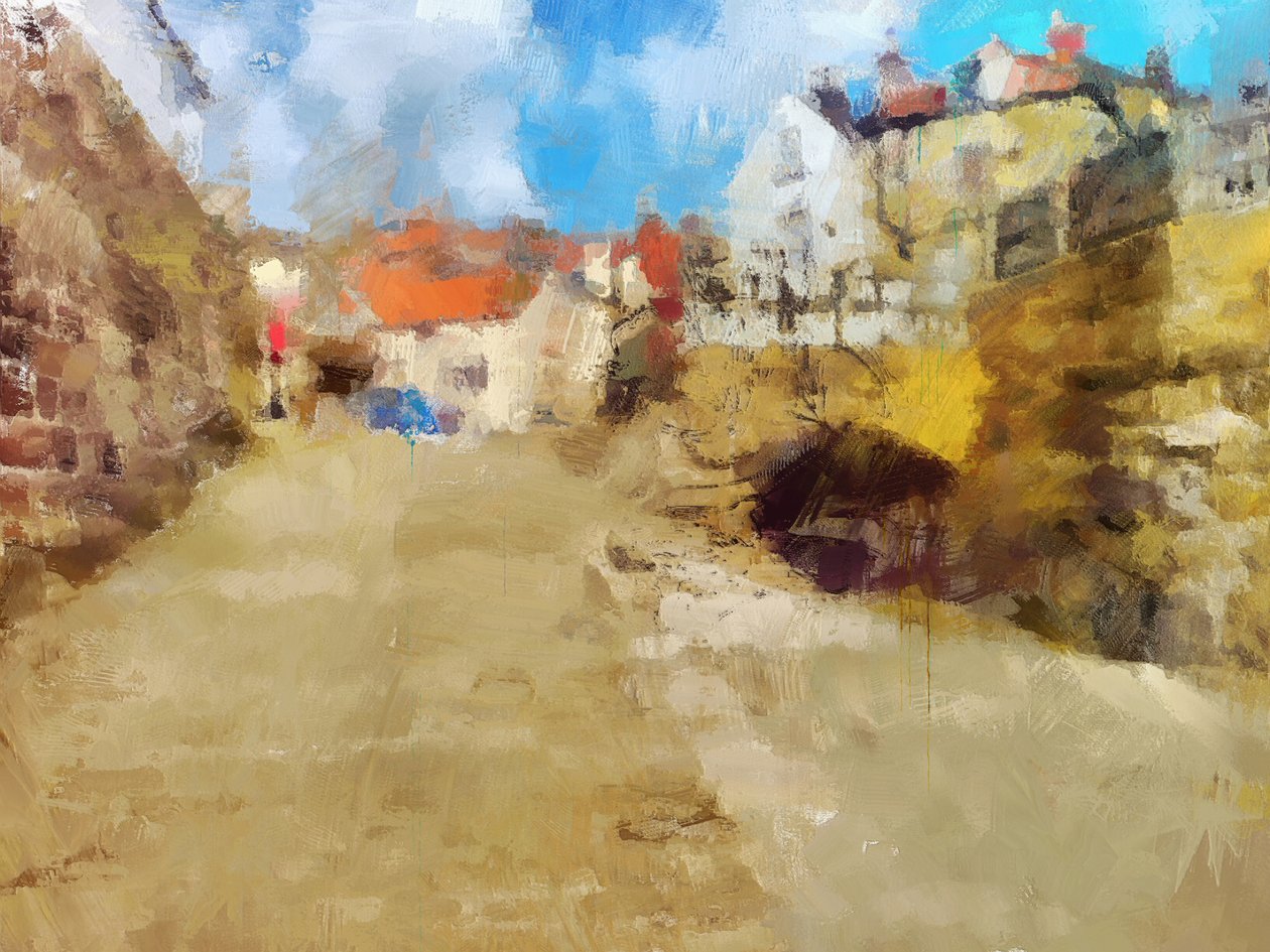 robin hoods bay yorkshire tekijältä Mark Gordon