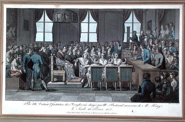 Paavi Pius VII vierailee l