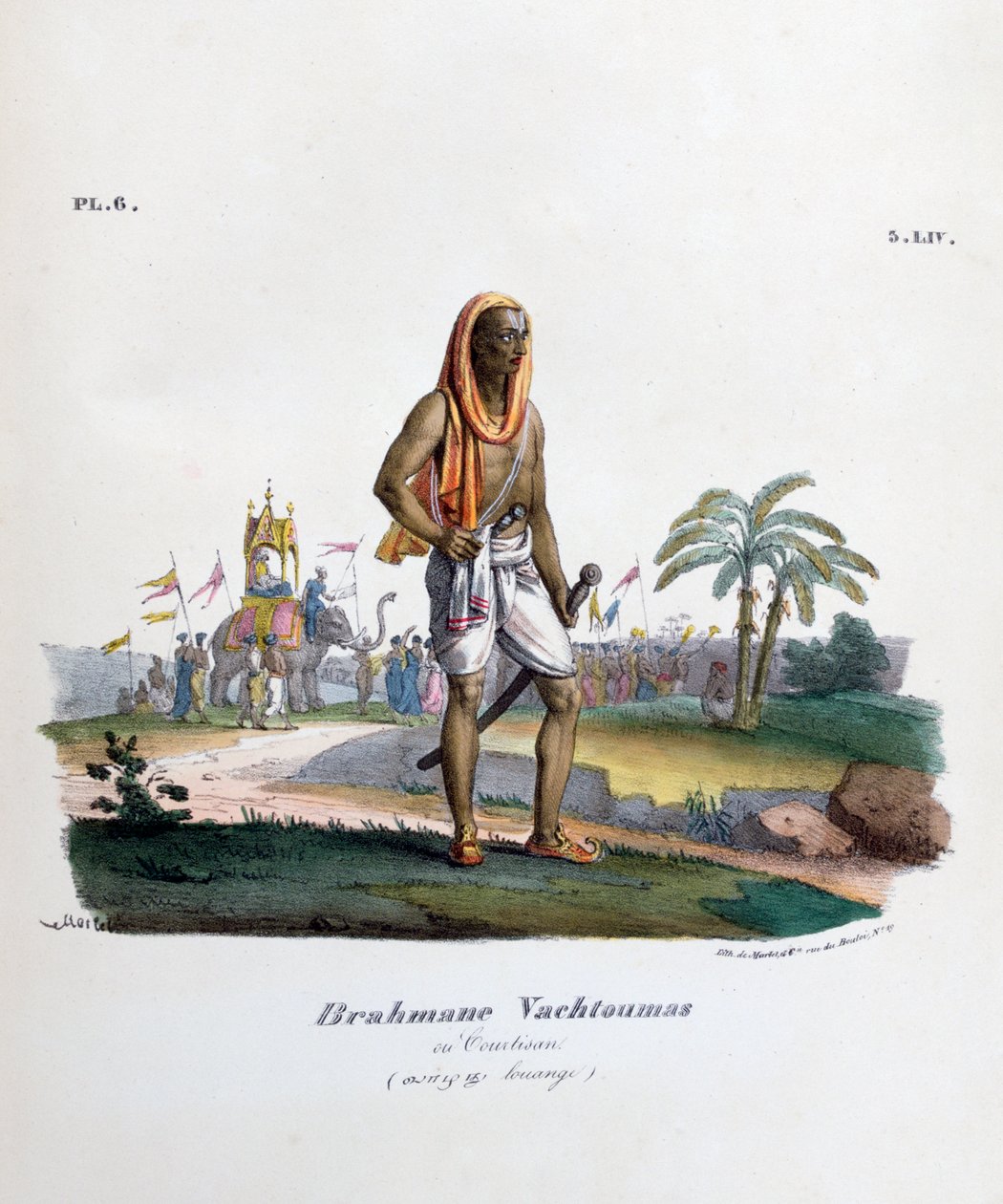 Brahmin Courtier, 1828 tekijältä Marlet et Cie