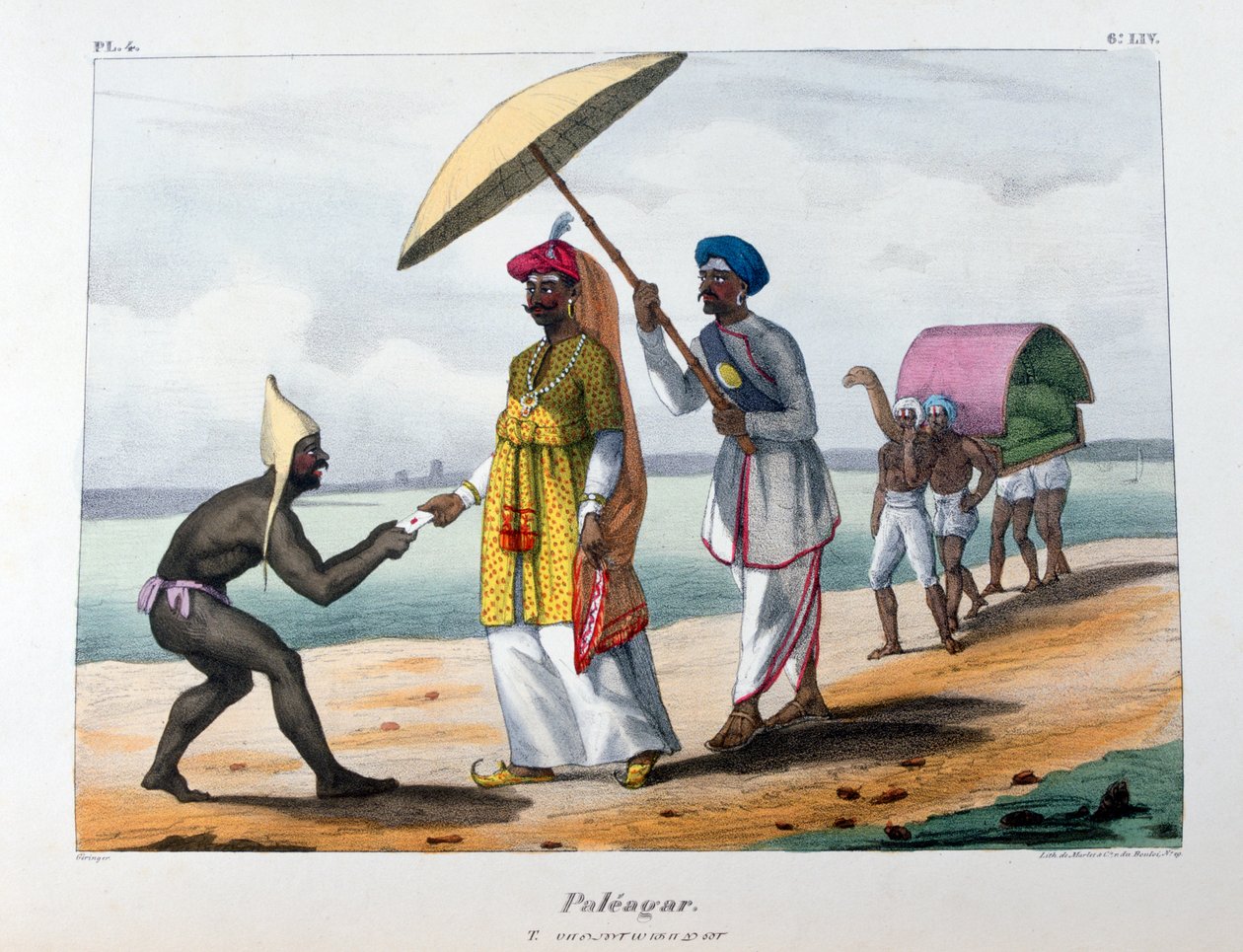 Paleagar, 1828 tekijältä Marlet et Cie