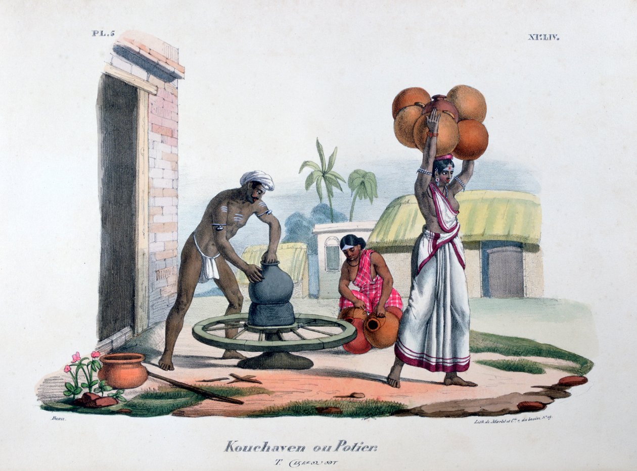 Potter, 1828 tekijältä Marlet et Cie