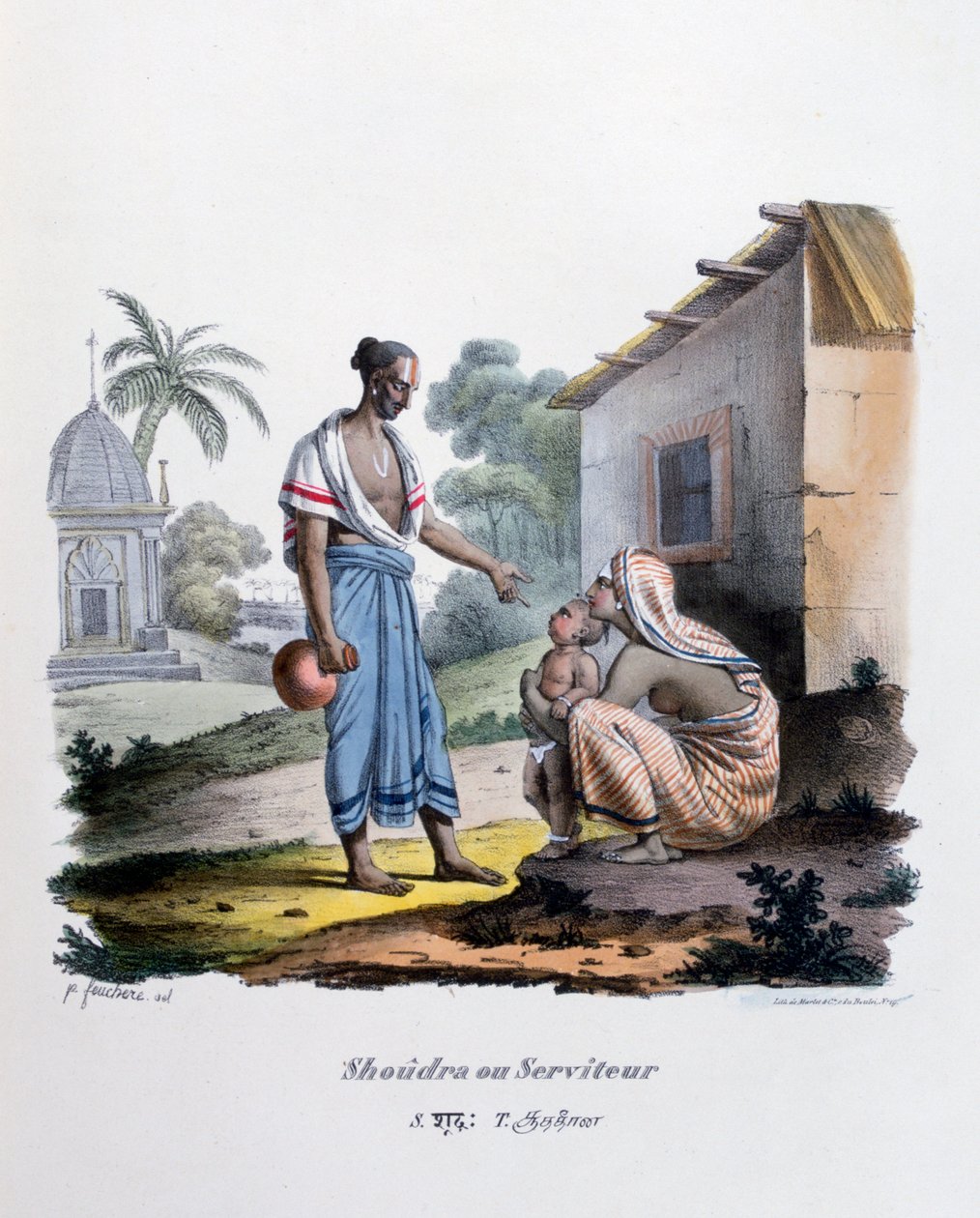 Palvelija, 1828 tekijältä Marlet et Cie