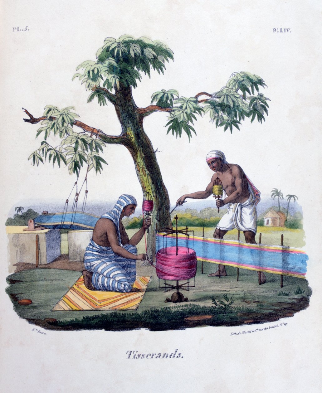 Weavers, 1828 tekijältä Marlet et Cie