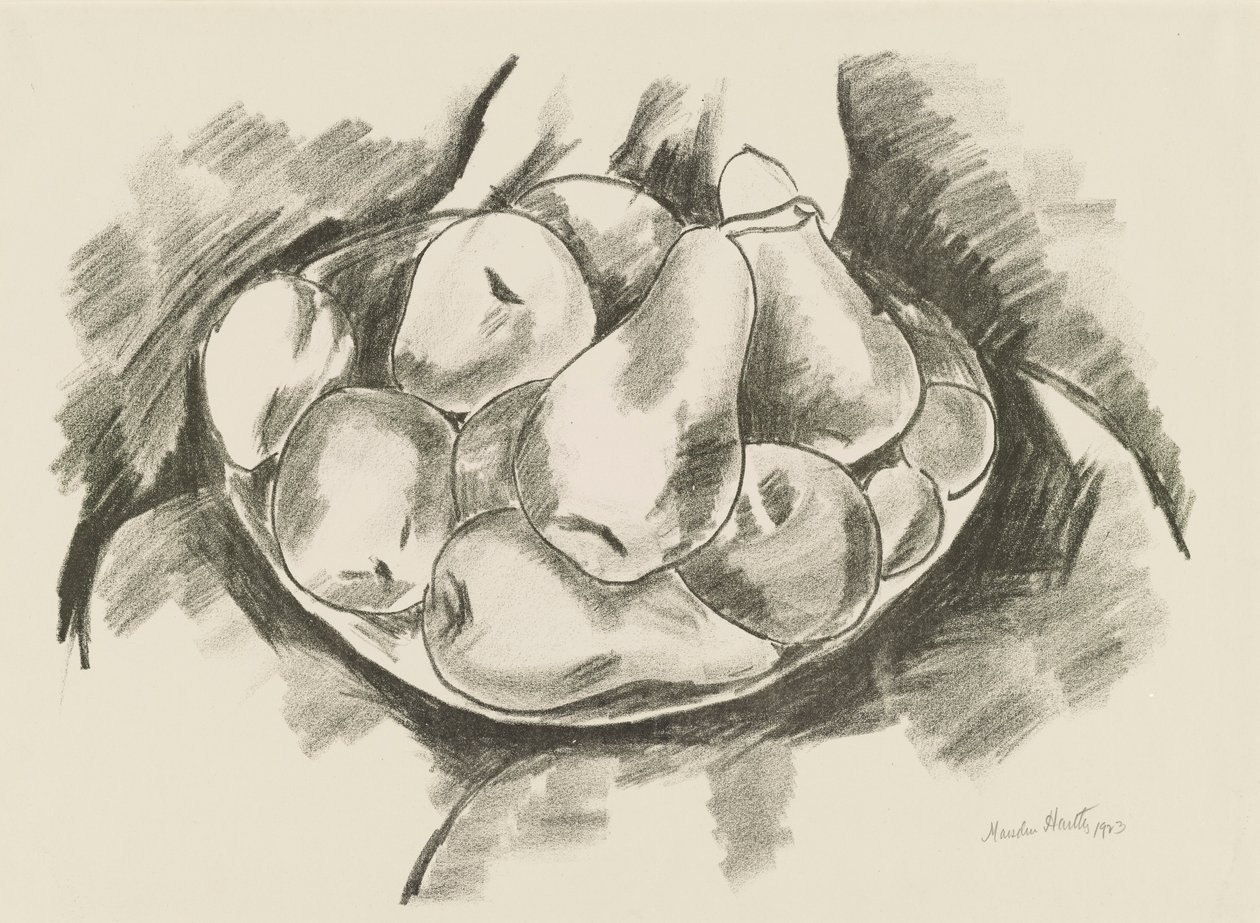 Omena- ja päärynäruoka tekijältä Marsden Hartley