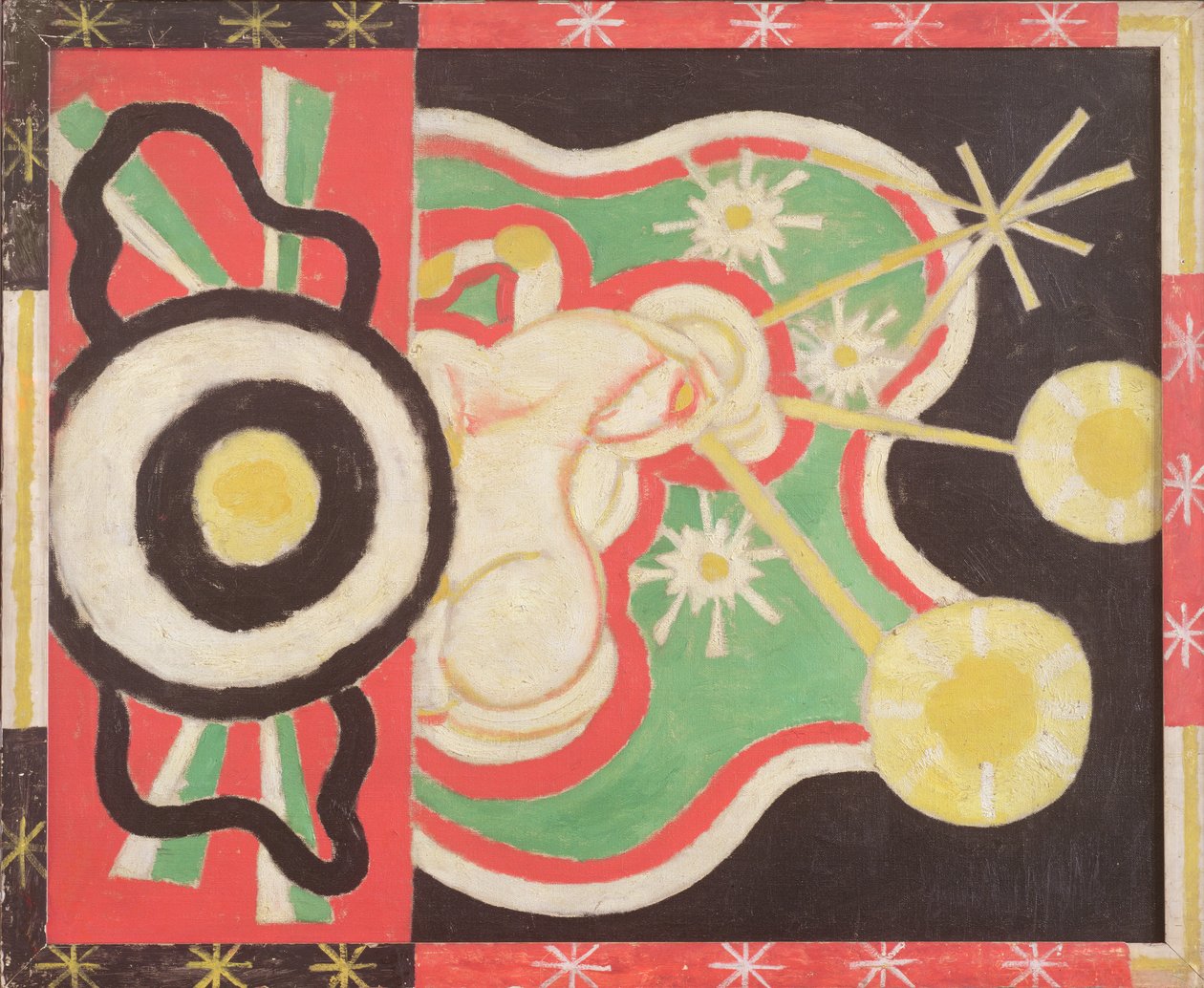 Abstracted lomakkeet, 1913 tekijältä Marsden Hartley