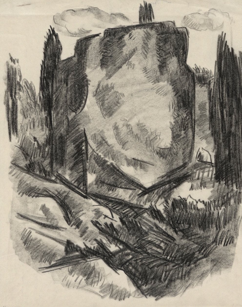 Maisema tekijältä Marsden Hartley