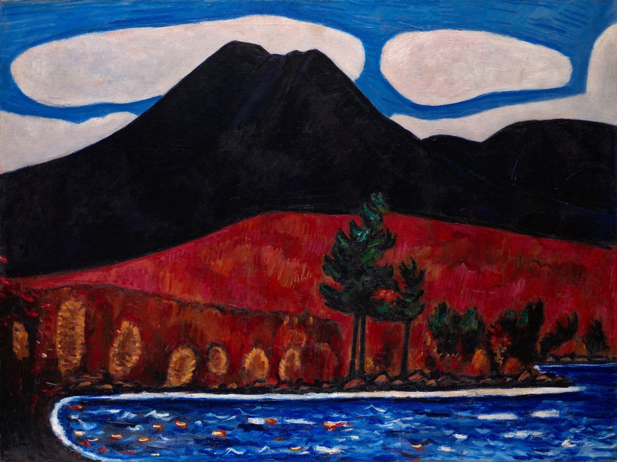 Mt. Katahdin (Maine), syksy nro 2, 1939-40. tekijältä Marsden Hartley