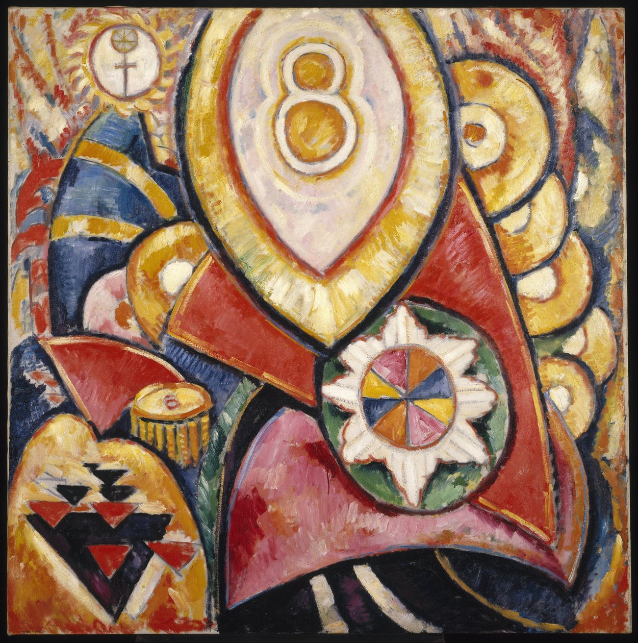 Maalaus nro 48 tekijältä Marsden Hartley