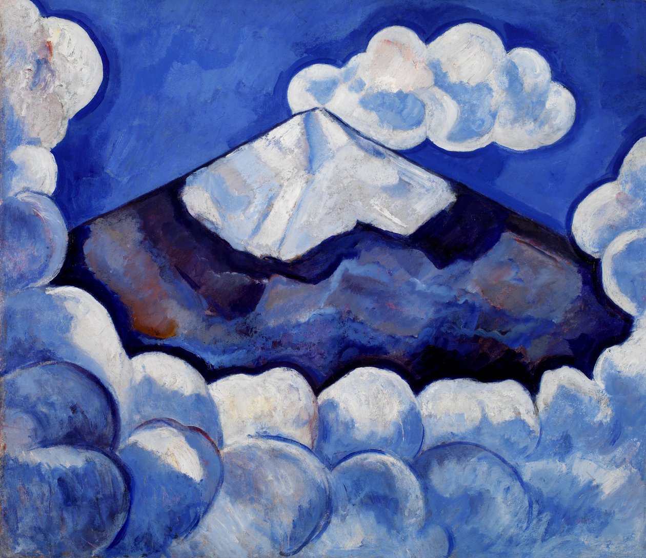 Popocatépetl, eloisa aamu - Meksiko tekijältä Marsden Hartley