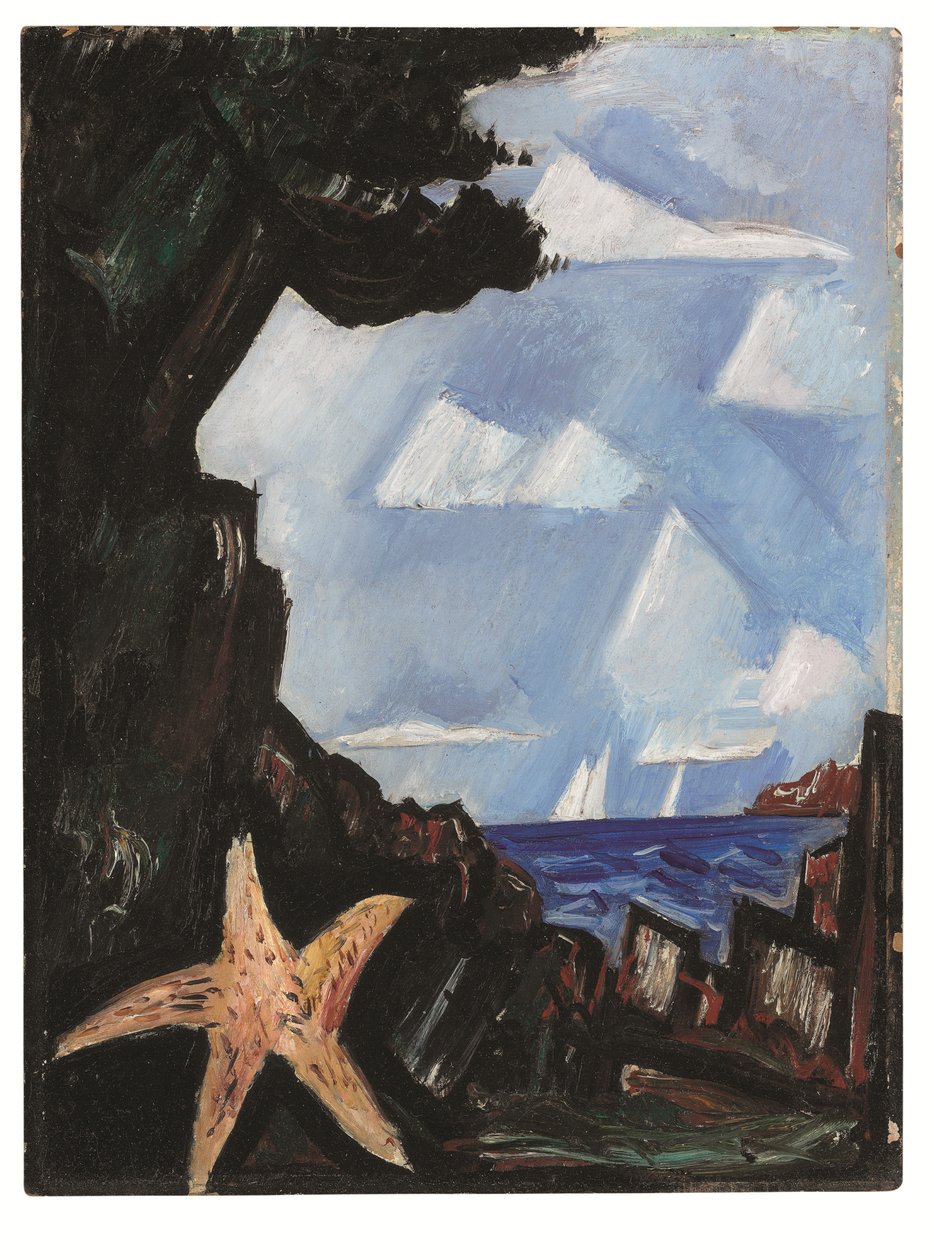 Sea View - Starfish, Uusi Englanti tekijältä Marsden Hartley