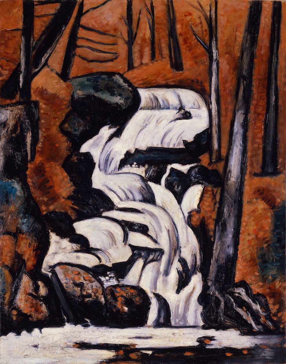 Smelt Brook Falls tekijältä Marsden Hartley