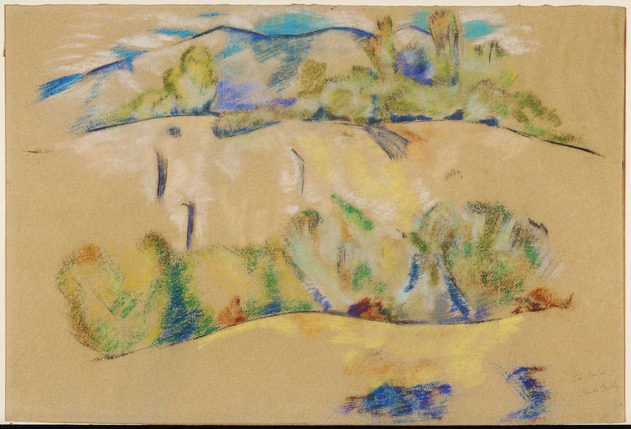 Taos-Berg tekijältä Marsden Hartley
