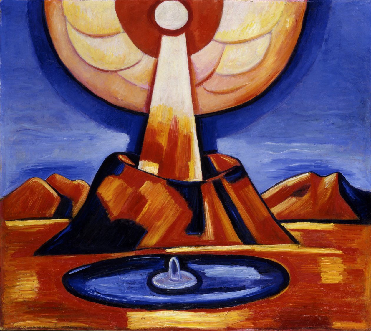Yliaster Paracelsus, 1932. tekijältä Marsden Hartley