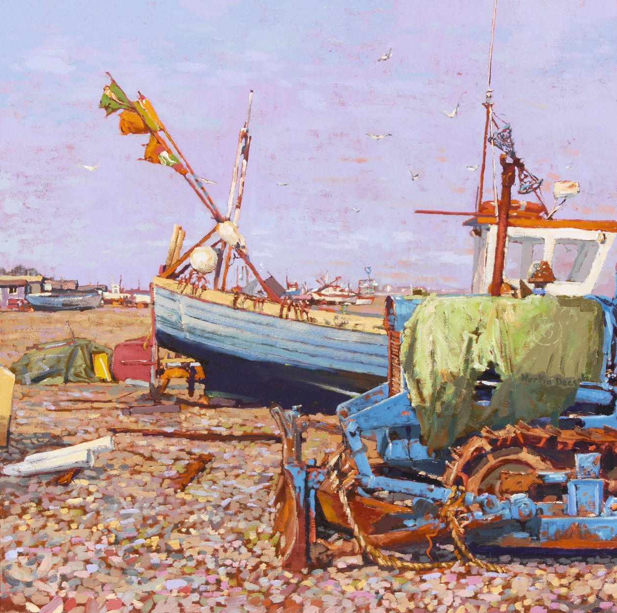 Clear Blue Day (Aldeburgh Beach) 2006 tekijältä Martin Decent