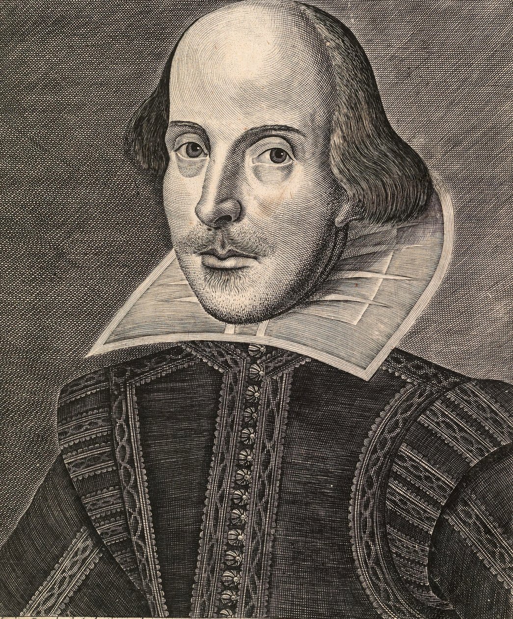 William Shakespeare tekijältä Martin, the elder Droeshout