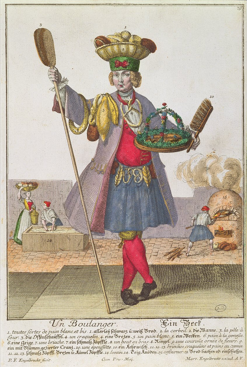Leipuri, n. 1735 tekijältä Martin Engelbrecht
