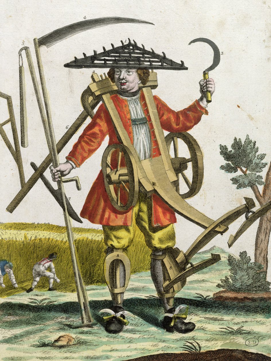 Talonpoikamies, 1735 tekijältä Martin Engelbrecht