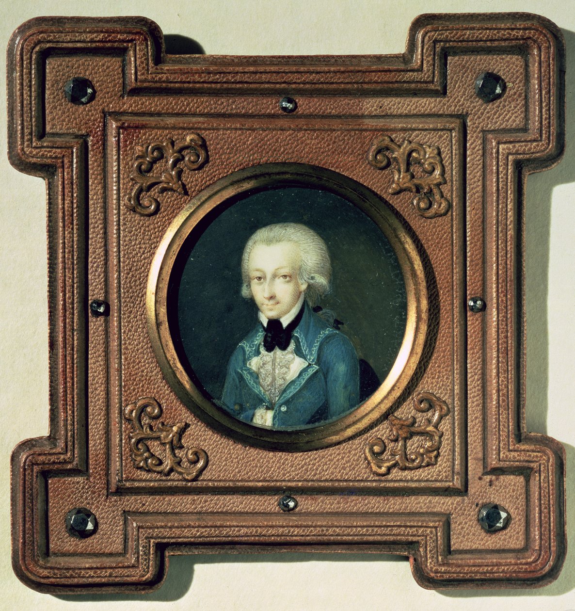 Muotokuva Wolfgang Amadeus Mozartista (1756-91), 1773 tekijältä Martin Koller
