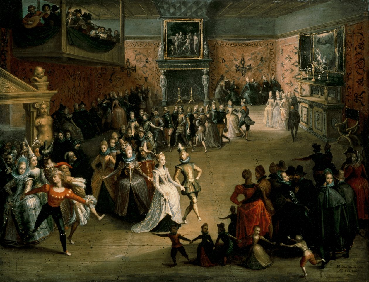 Hovipallo, 1604 tekijältä Martin Pepyn or Pepin