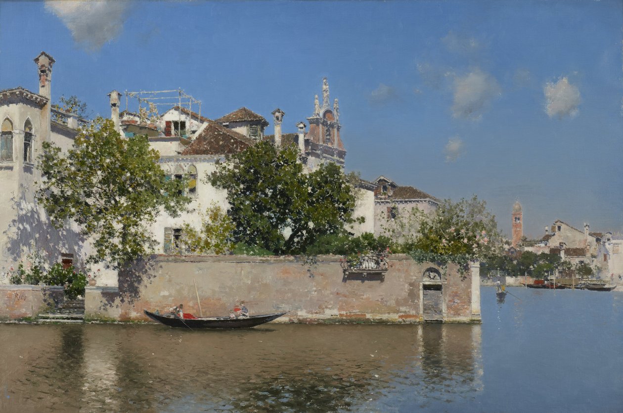 Giardino del Palazzo Vendramin tekijältä Martin Rico