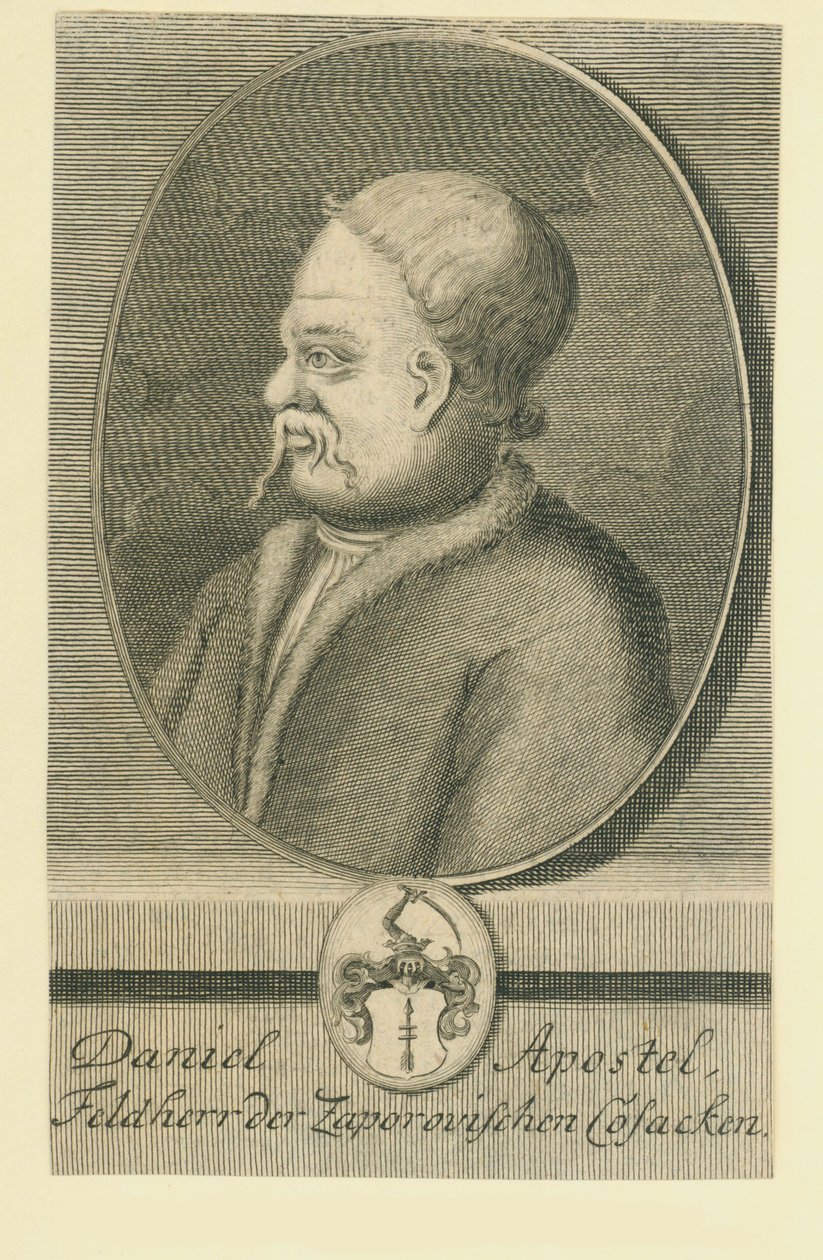 Hetman Danylo Apostol 1654-1734 tekijältä Martin Bernigeroth