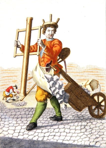 Levittäjä (väri litho) tekijältä Martin Engelbrecht