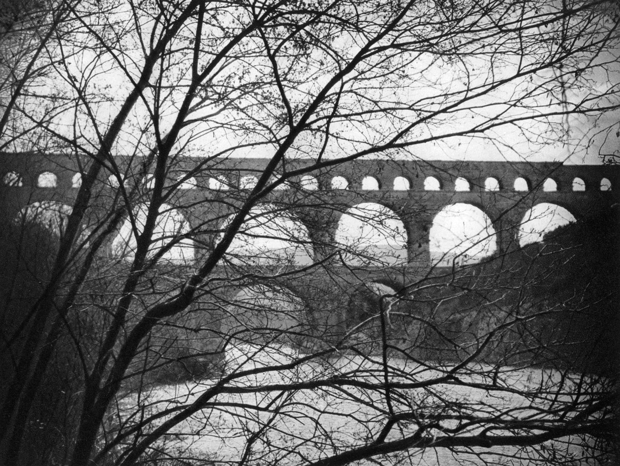 Pont du Gard, Provence, Ranska, 1937 tekijältä Martin Hurlimann