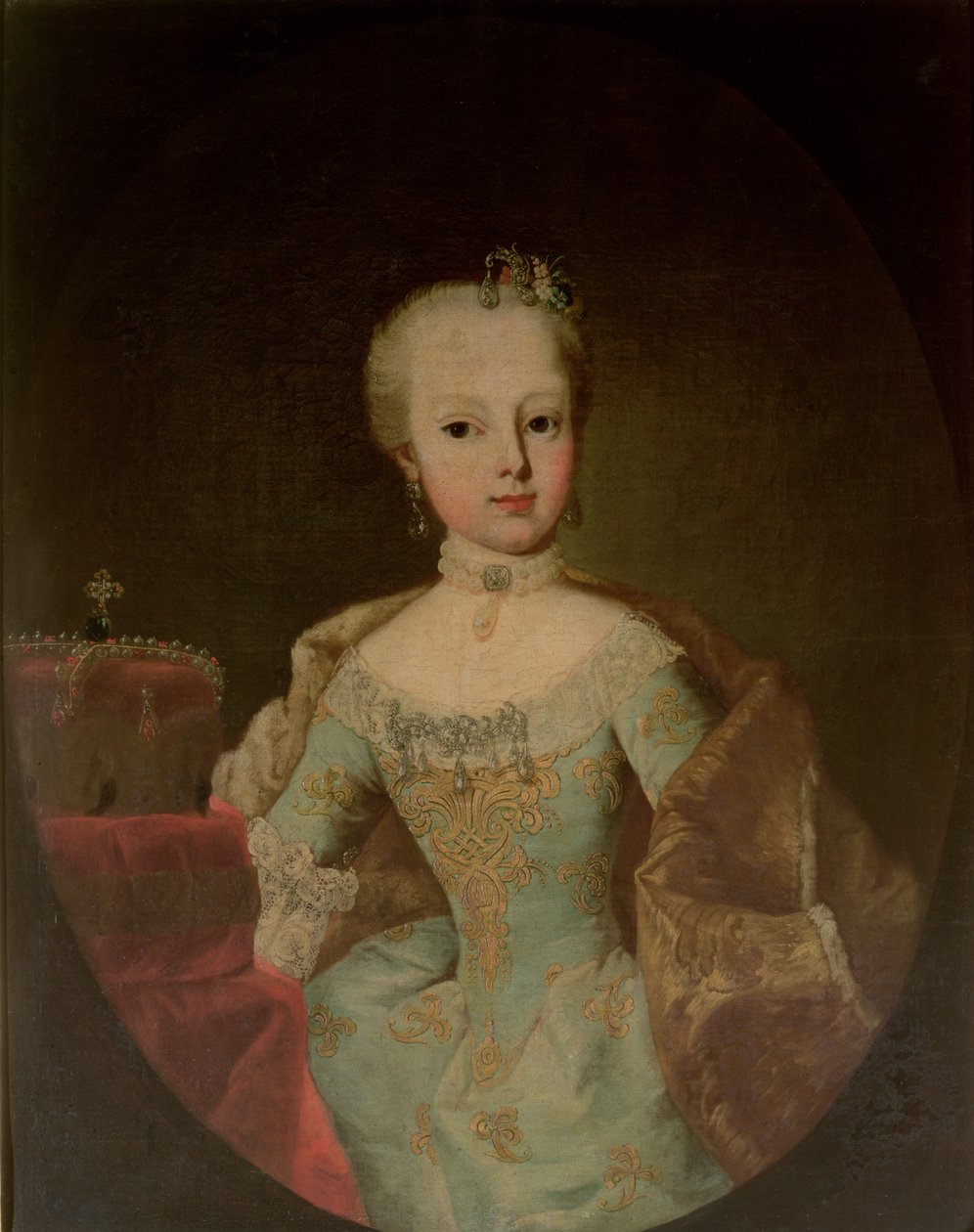 Arkkiherttuatar Maria Josepha Habsburg-Lothringen (1751-67), Itävallan keisarinna Maria Teresan (1717-80) ja keisari Francis I:n (1708-65) kahdestoista lapsi tekijältä Martin II Mytens or Meytens