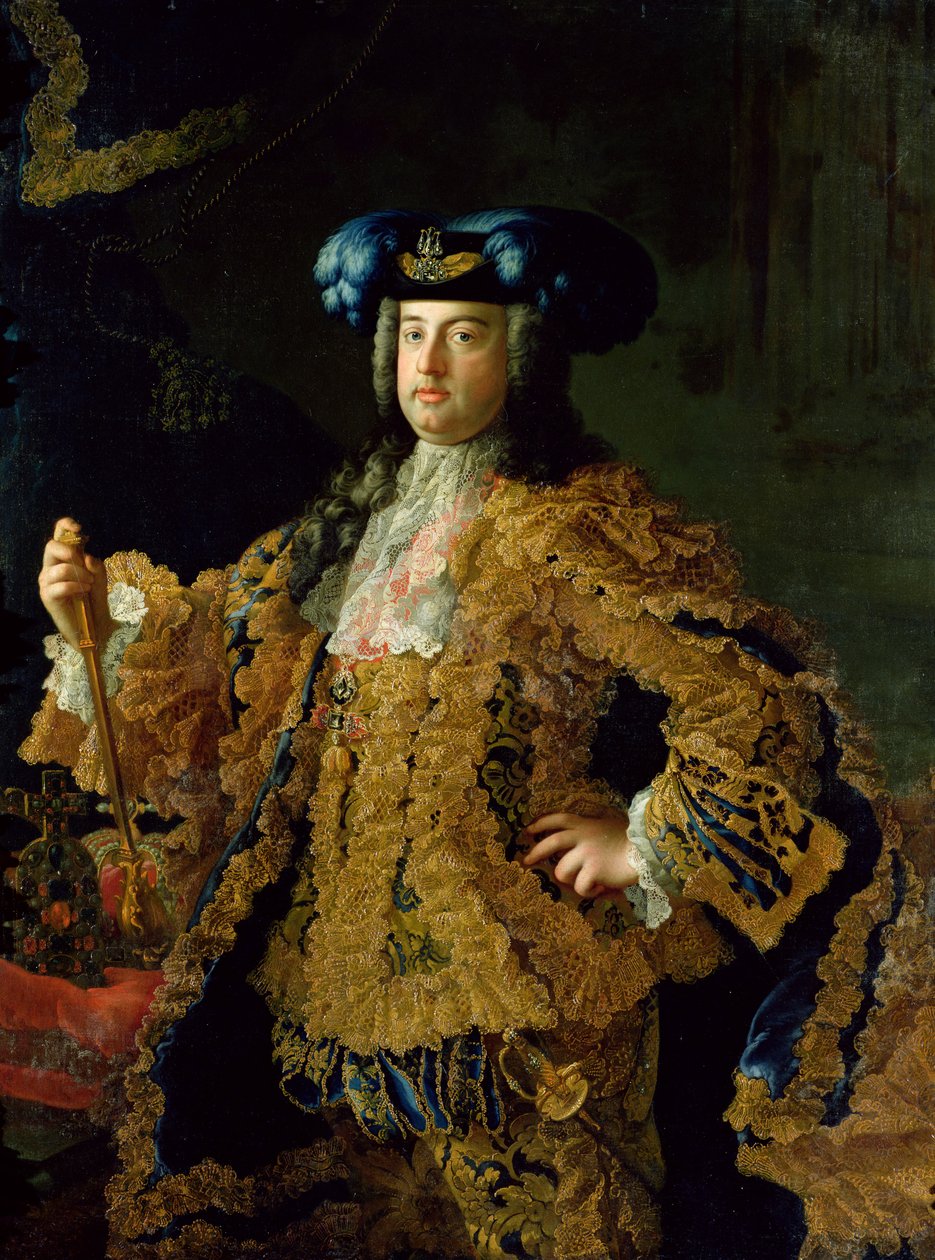 Francis I (1708-65) Holy Roman Emperor at asawa ni Empress Maria Theresa ng Austria (1717-80), Finn tekijältä Martin II Mytens or Meytens