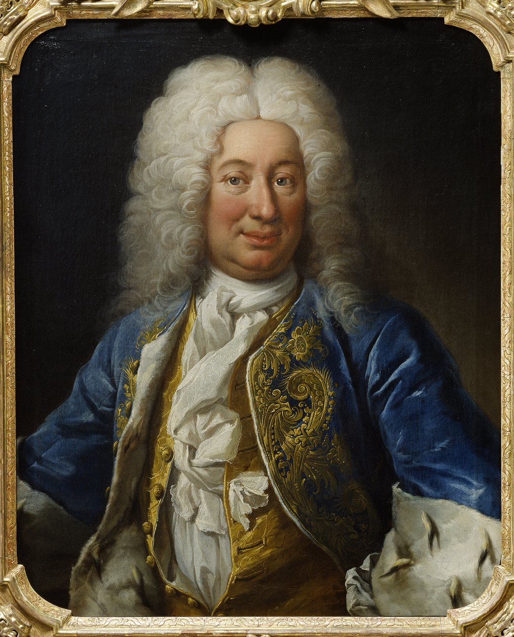 Le roi Frederic I de Suede - Ruotsin kuninkaan Frederick I:n (1676-1751) muotokuva, kirjoittaneet Mijtens (Meytens), Martin van nuorempi (1695-1770). Öljy kankaalle tekijältä Martin II Mytens or Meytens