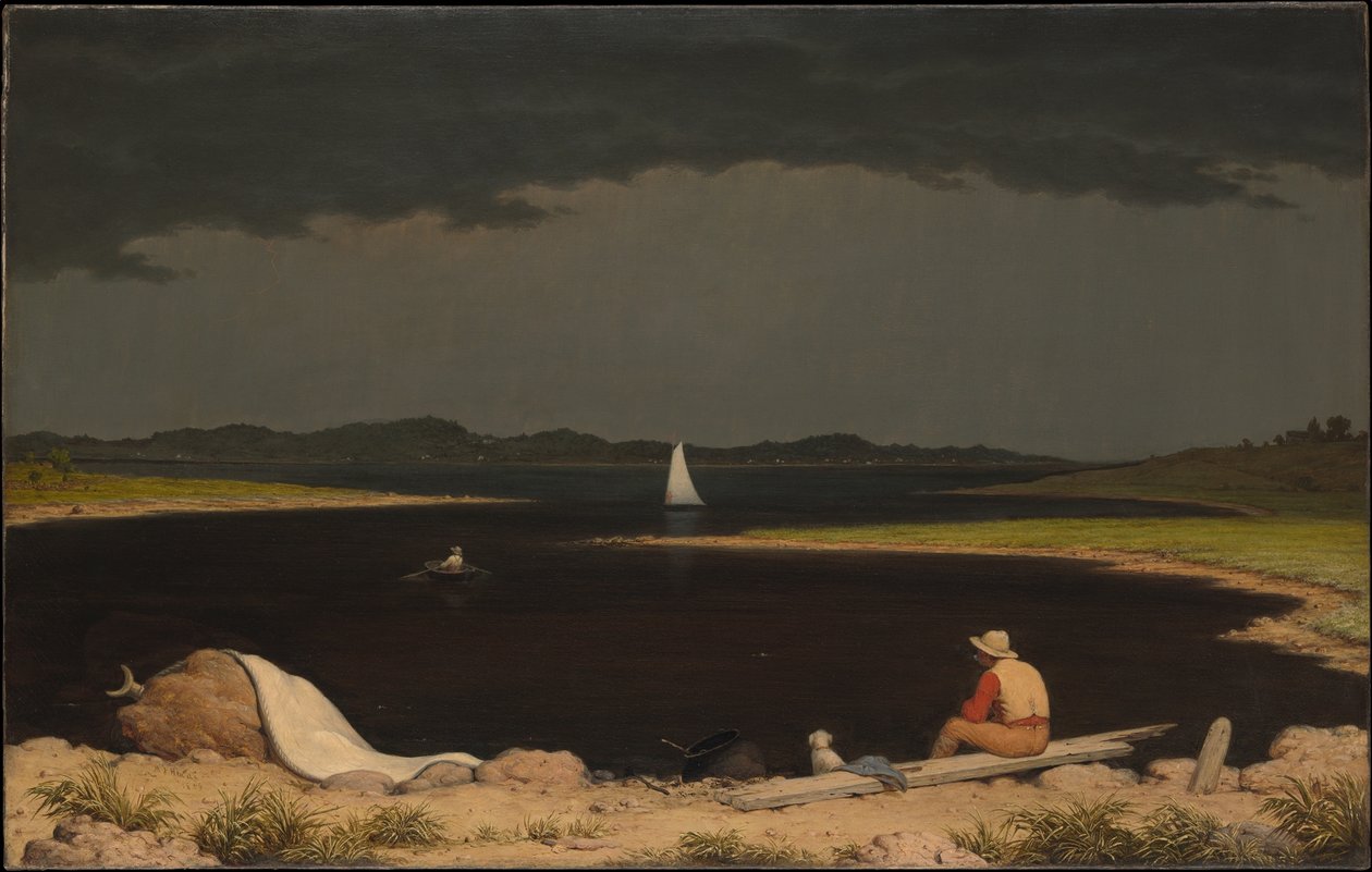 Lähestyvä ukkosmyrsky tekijältä Martin Johnson Heade