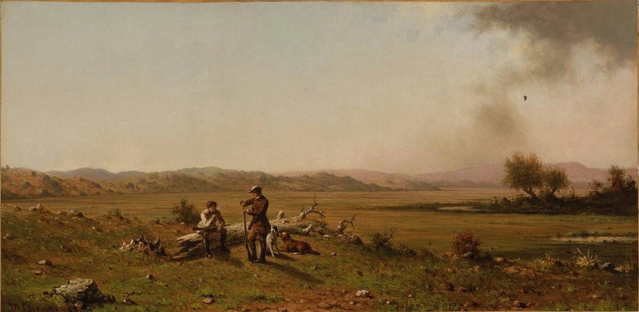 Metsästäjien lepo tekijältä Martin Johnson Heade