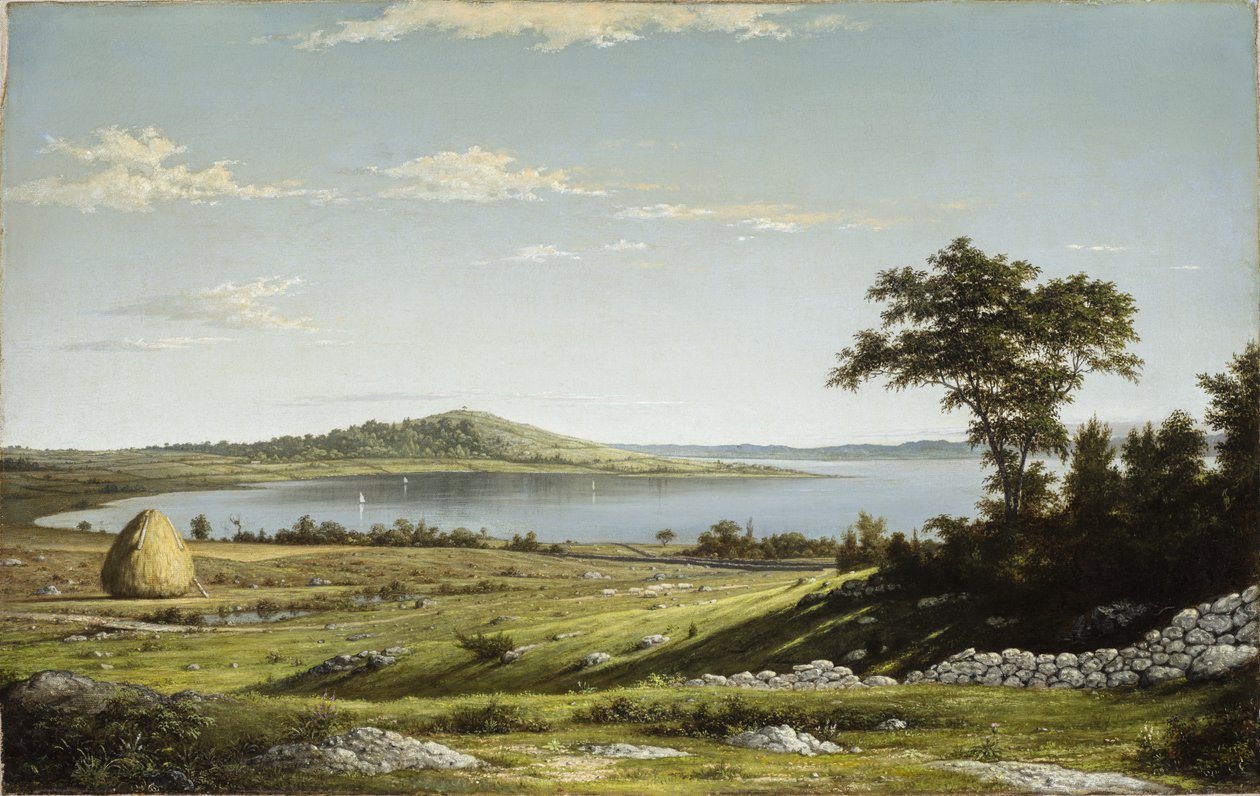 Rhode Islandin rannikko tekijältä Martin Johnson Heade
