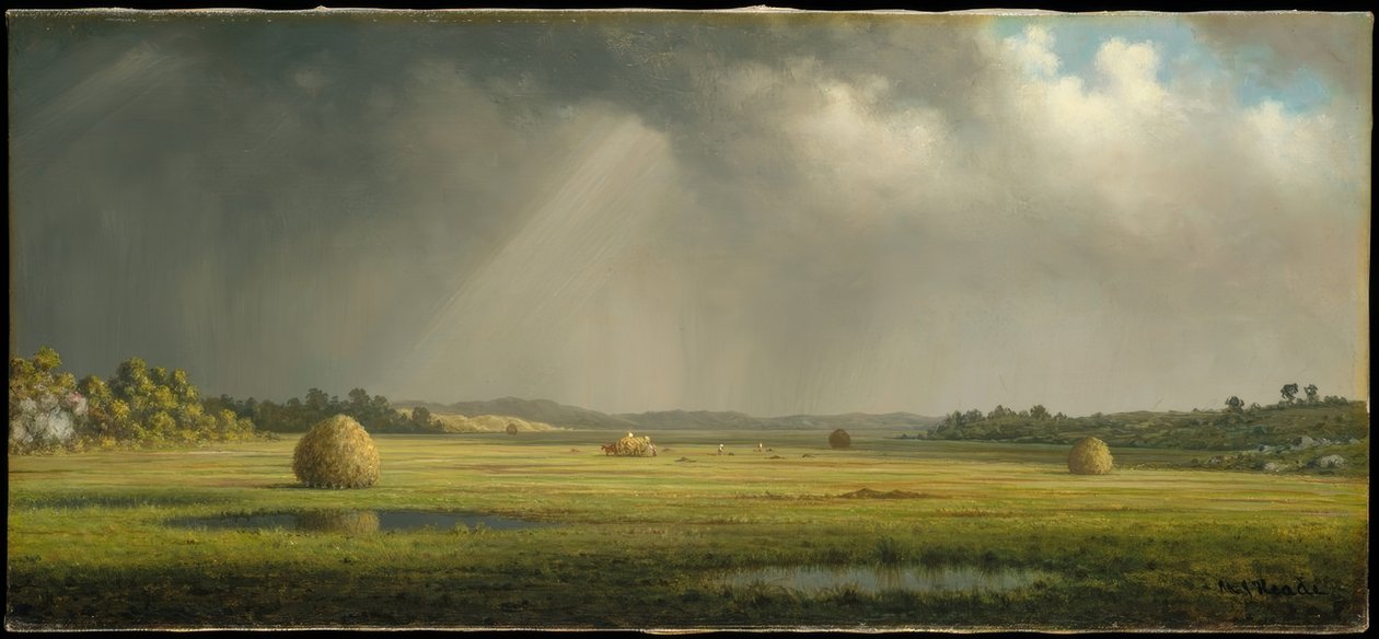 Newburyport Meadows tekijältä Martin Johnson Heade