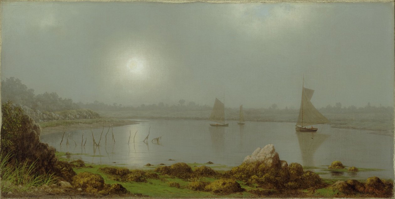 York Harbor, Mainen rannikko tekijältä Martin Johnson Heade