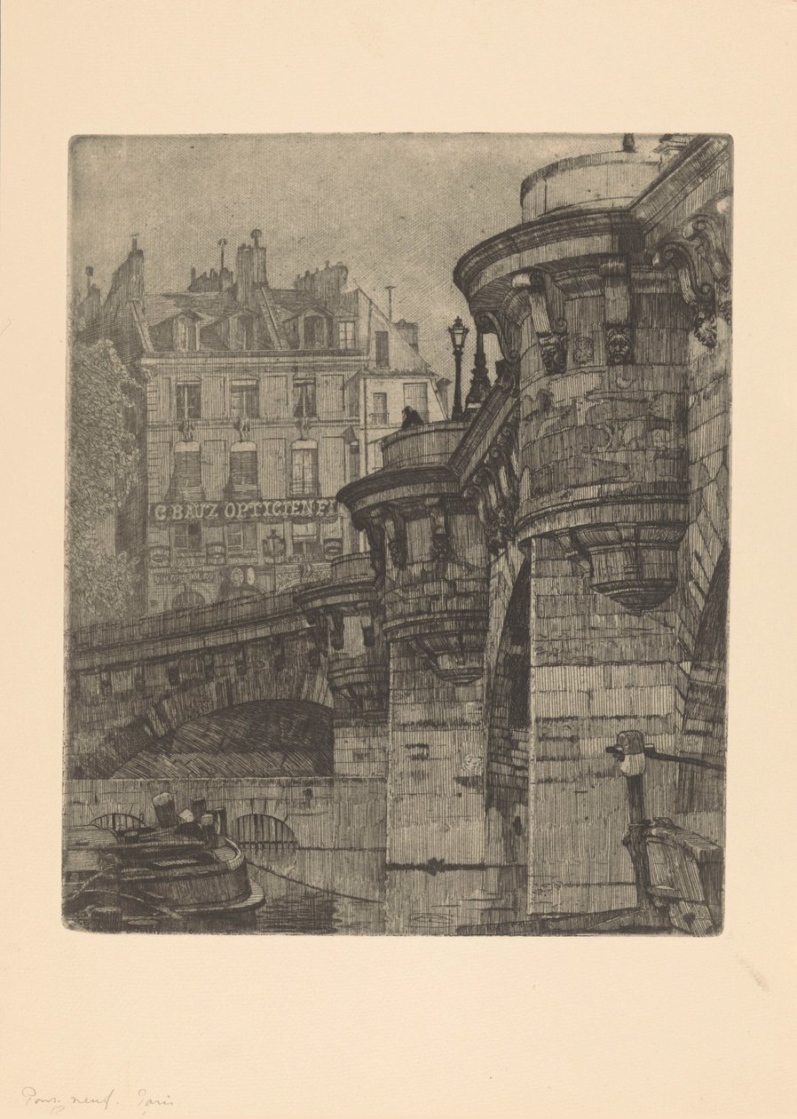 Pont Neuf Pariisissa tekijältä Martin Monnickendam