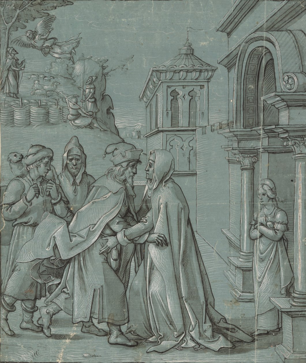 O Encontro de Joachim e Anne no Golden Gatefinlandês tekijältä Martin Schaffner