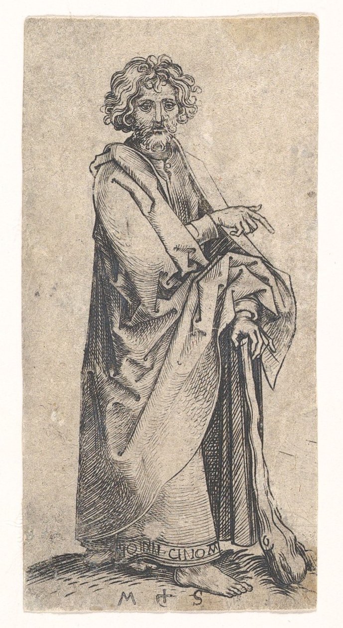 St. James the Less, n. 1435-1491. tekijältä Martin Schongauer