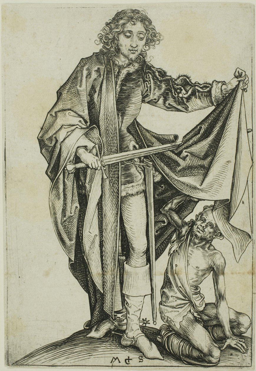 St Martin tekijältä Martin Schongauer