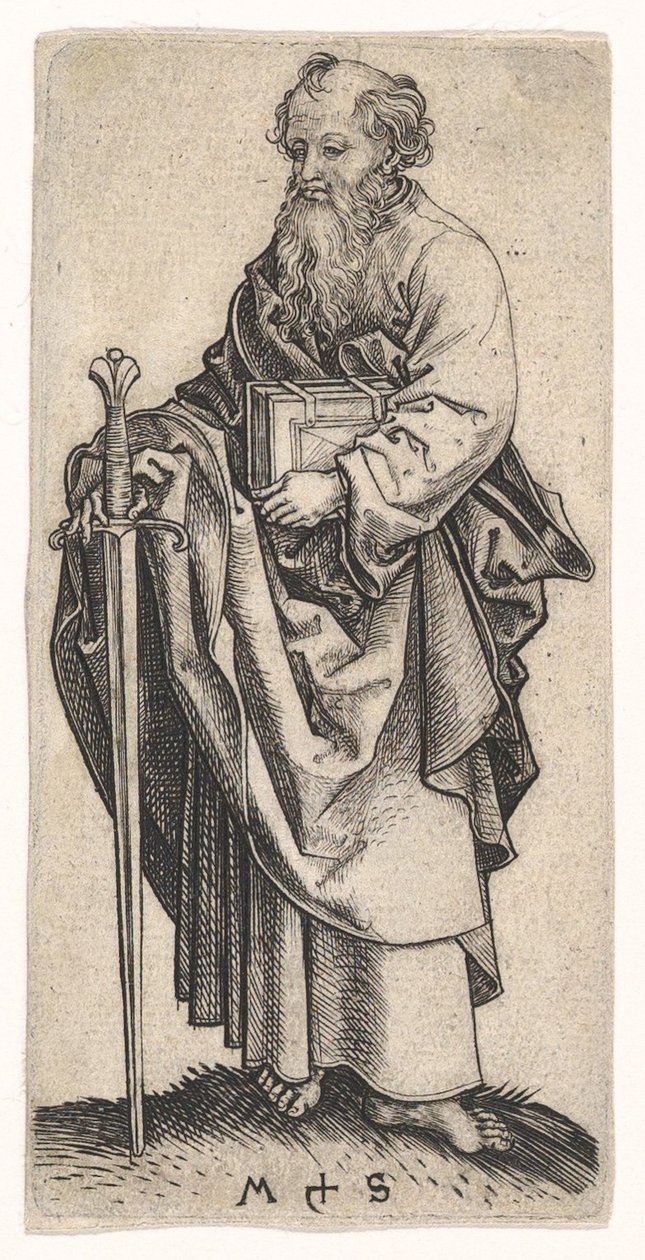 St. Paul, n. 1435-1491. tekijältä Martin Schongauer