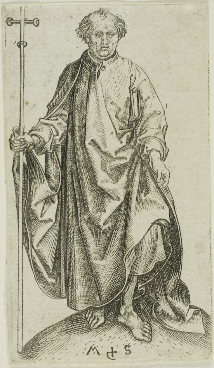 Pyhä Filippus, apostoleista tekijältä Martin Schongauer