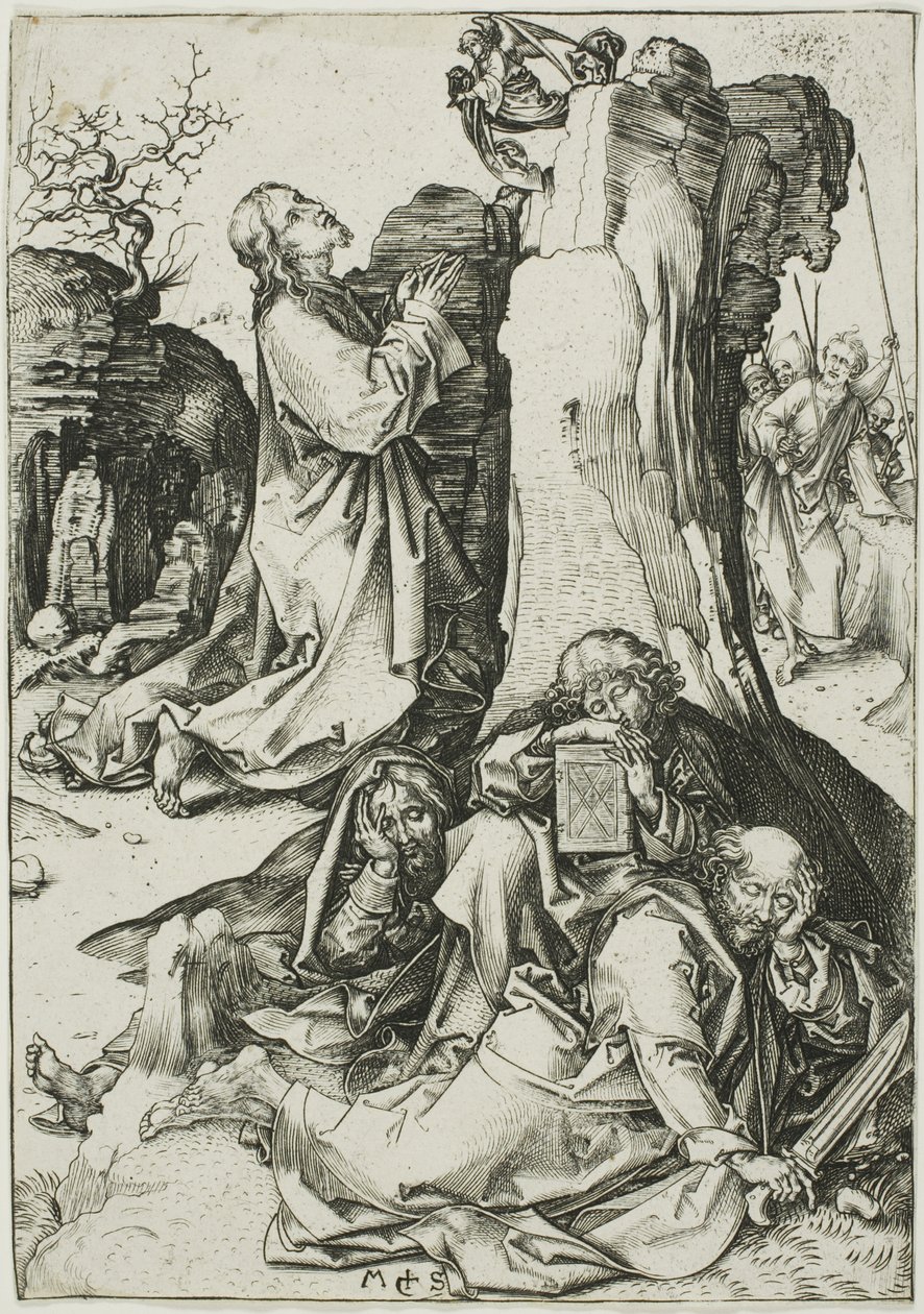 Agony in the Garden, elokuvasta The Passion tekijältä Martin Schongauer