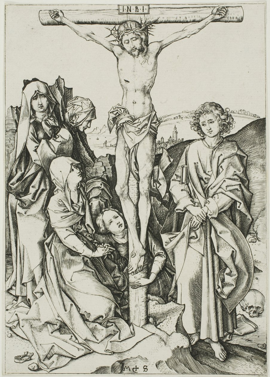 La Crucifixió, de The Passionfinnish tekijältä Martin Schongauer