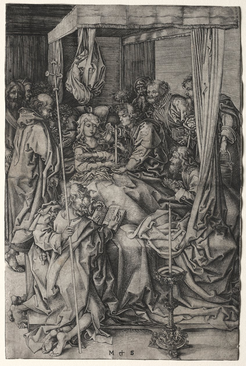 Neitsyen kuolema. tekijältä Martin Schongauer