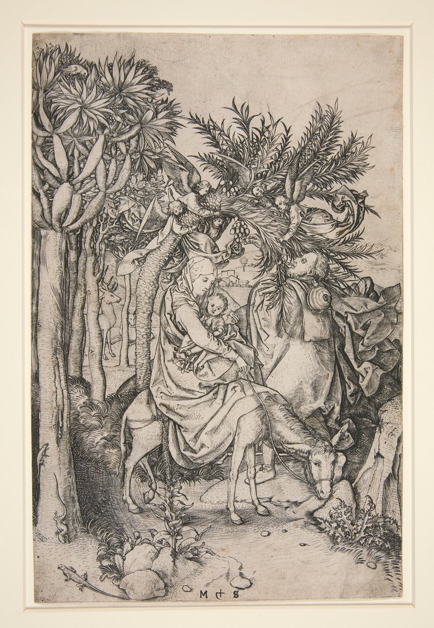 Lento Egyptiin tekijältä Martin Schongauer