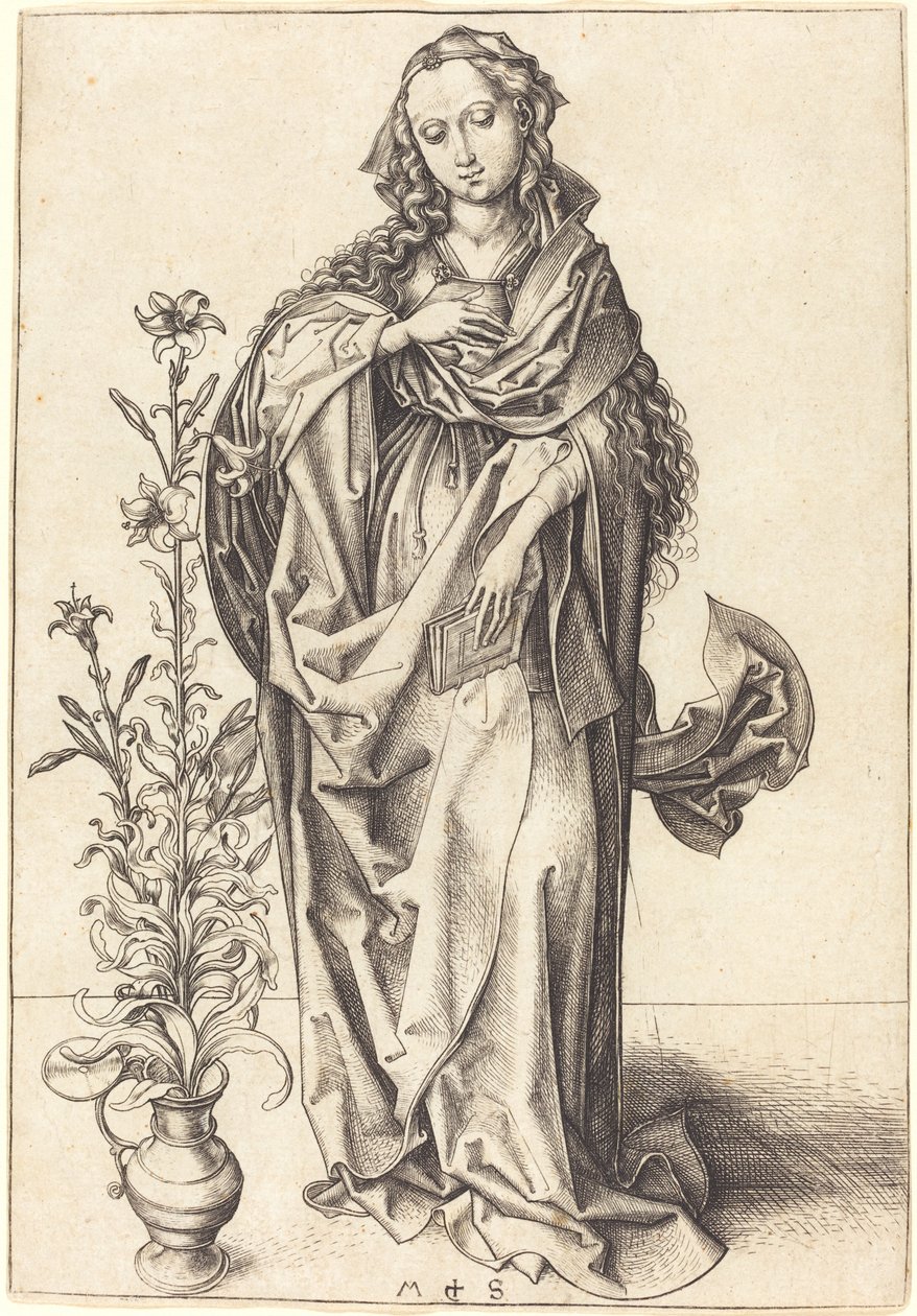 Madonna tekijältä Martin Schongauer