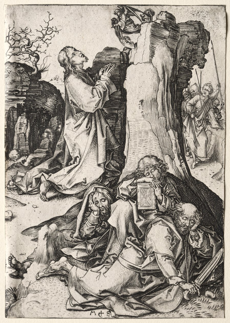 Passion: Agony in the Garden tekijältä Martin Schongauer